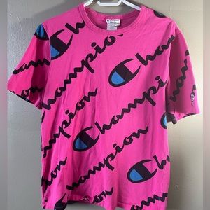 Kids size champion shirt (fits big)